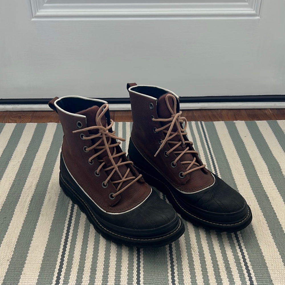 Sorel Mens Madson 1964 Waterproof Boots - Elk, Black